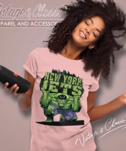 New York Jets Nfl Hulk Avengers Women TShirt