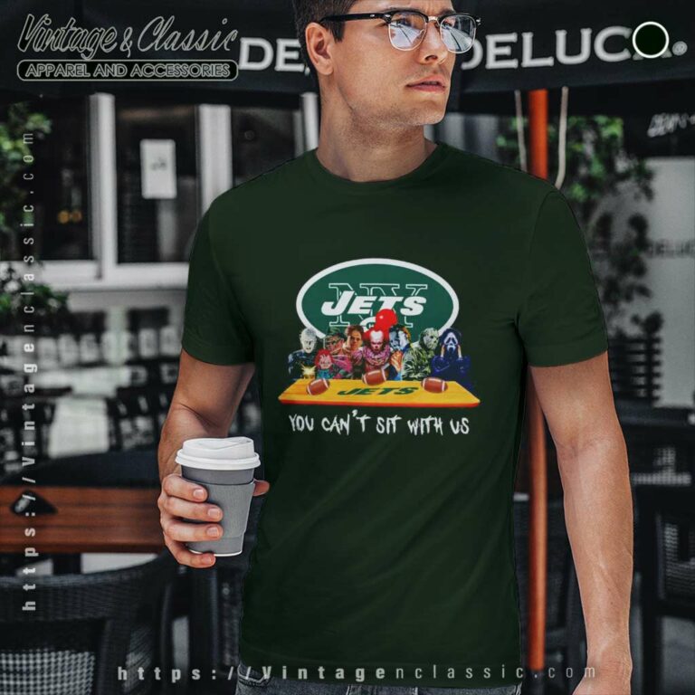 New York Jets Shirt Horror Movies You Cant Sit With Us T Shirt New York Jets Shirt Horror Movies You Cant Sit With Us T Shirt
