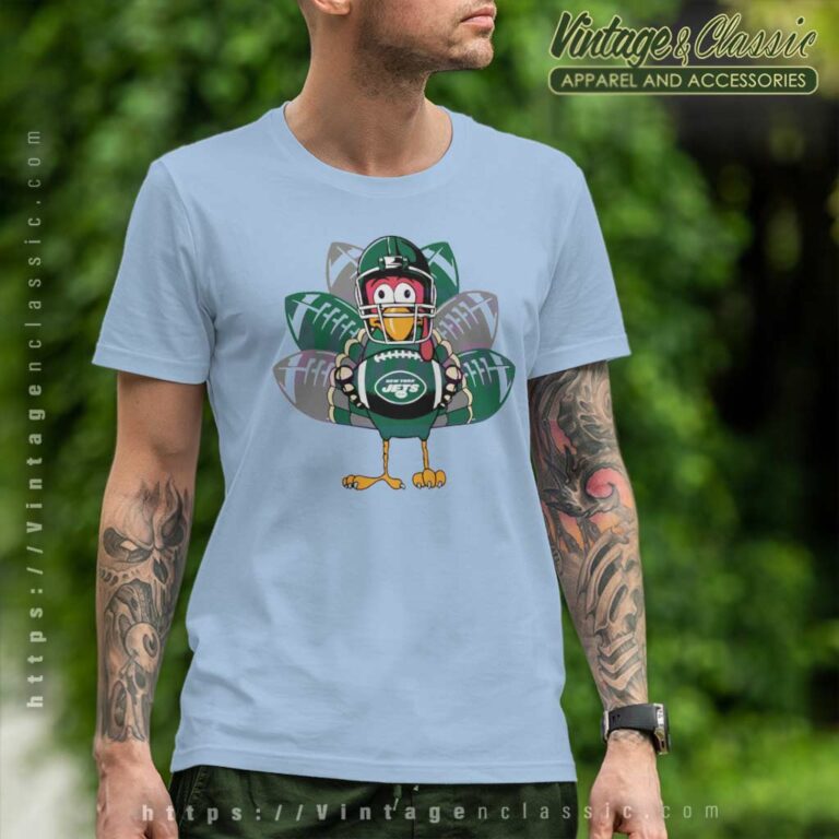 New York Jets Turkey Thanksgiving T Shirt New York Jets Turkey Thanksgiving T Shirt