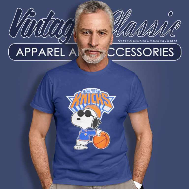 New York Knicks Nba X Snoopy Dog Peanuts T Shirt New York Knicks Nba X Snoopy Dog Peanuts T Shirt