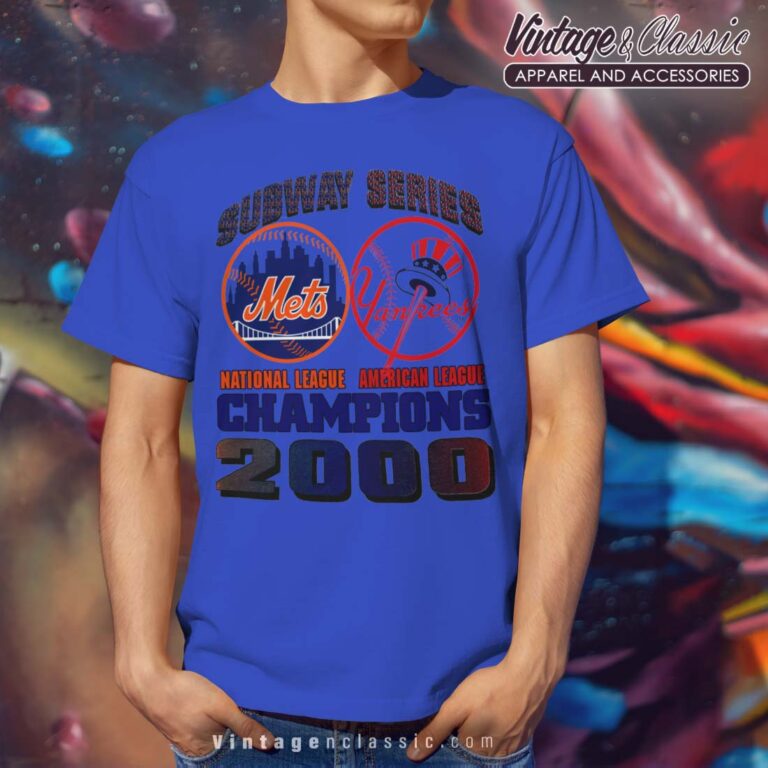 New York Mets And Yankees Baseball Royal T Shirt New York Mets And Yankees Baseball Royal T Shirt