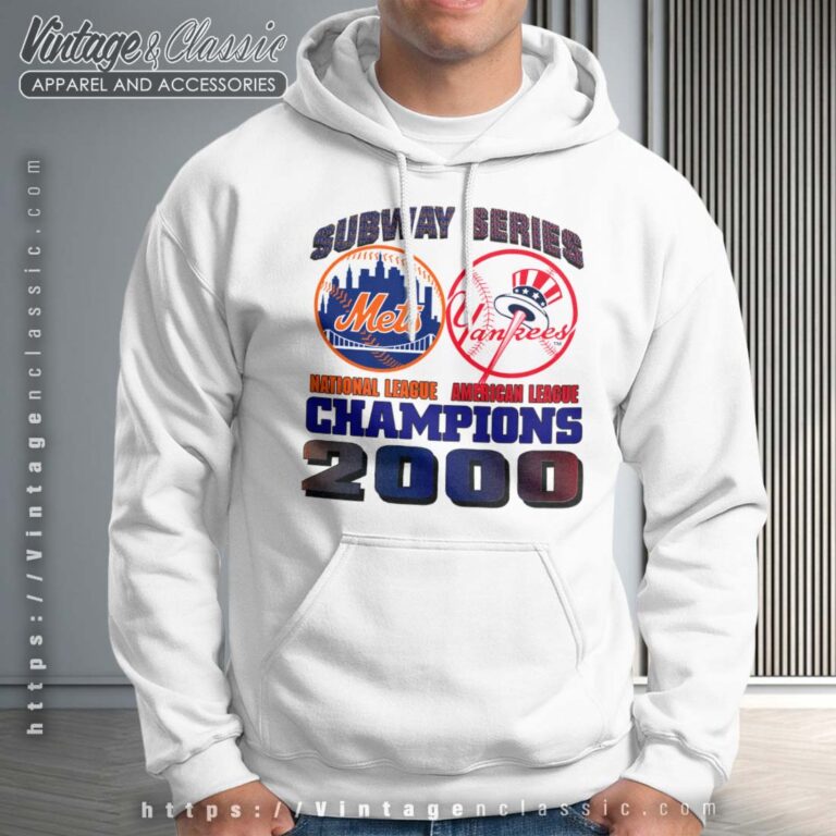 New York Mets And Yankees Baseball White Hoodie New York Mets And Yankees Baseball White Hoodie