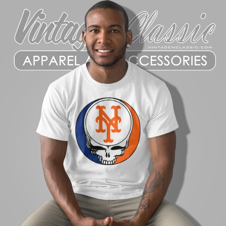 New York Mets Grateful Dead Steal Your Face T Shirt New York Mets Grateful Dead Steal Your Face T Shirt