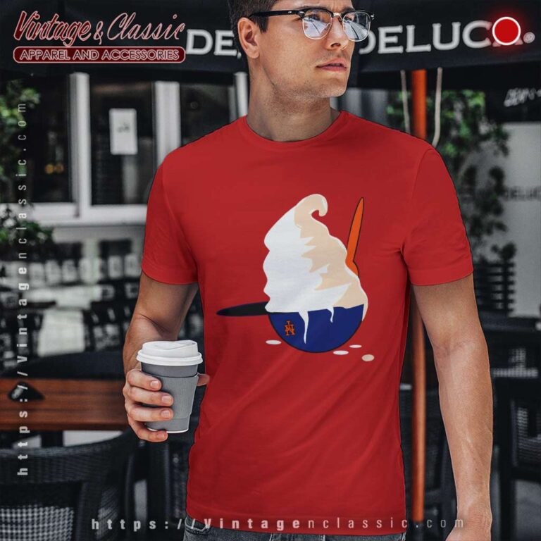 New York Mets Ice Cream Helmet T Shirt New York Mets Ice Cream Helmet T Shirt