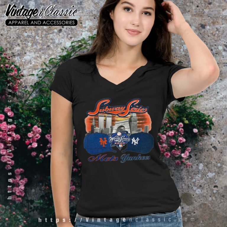 New York Mets Vs New York Yankees V Neck New York Mets Vs New York Yankees V Neck