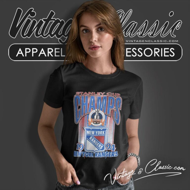 New York Rangers 1994 Stanley Cup Women T Shirt 1 New York Rangers 1994 Stanley Cup Women T Shirt 1