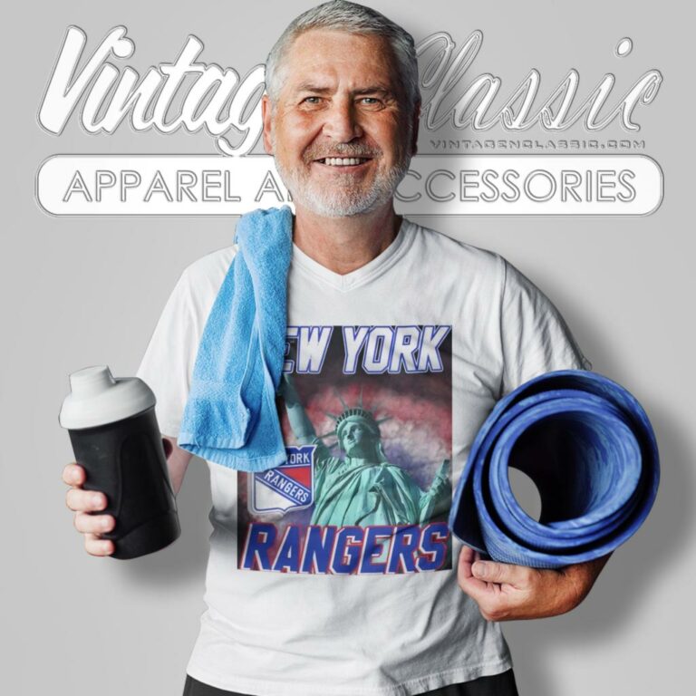 New York Rangers 47 Tradition Vintage Tubular V Neck TShirt 1 New York Rangers 47 Tradition Vintage Tubular V Neck TShirt 1