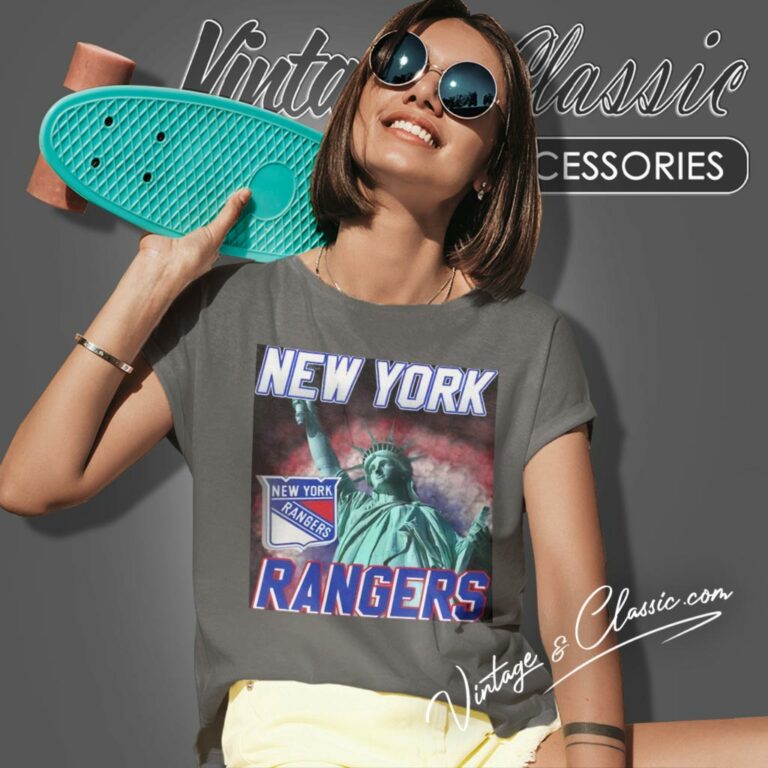 New York Rangers 47 Tradition Vintage Tubular Women T Shirt 1 New York Rangers 47 Tradition Vintage Tubular Women T Shirt 1