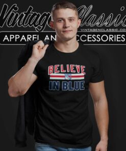 New York Rangers Believe In Blue T Shirt