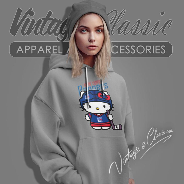 New York Rangers Hello Kitty Shirt Hoodie New York Rangers Hello Kitty Shirt Hoodie