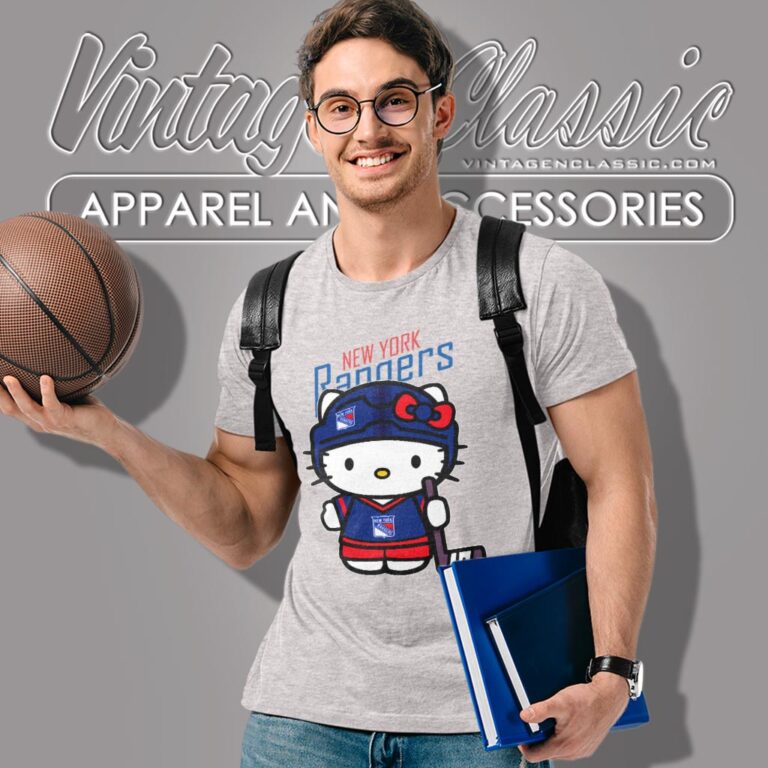 New York Rangers Hello Kitty Shirt T shirt New York Rangers Hello Kitty Shirt T shirt