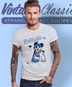 New York Rangers Mickey Stanley Cup T shirt