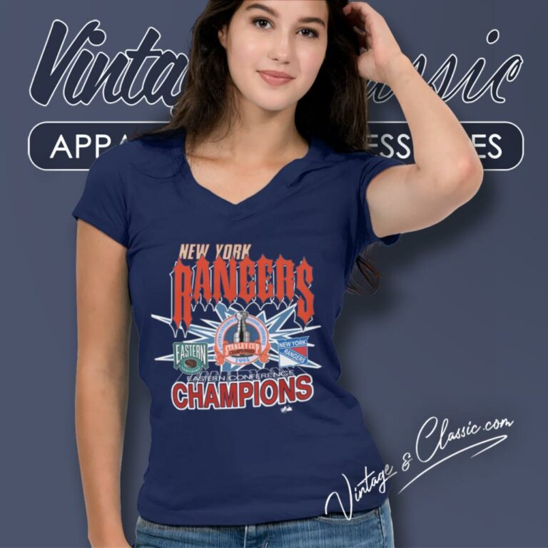 New York Rangers Shirt Hockey Stanley Cup Championship Eastern Conference V Neck TShirt New York Rangers Shirt Hockey Stanley Cup Championship Eastern Conference V Neck TShirt