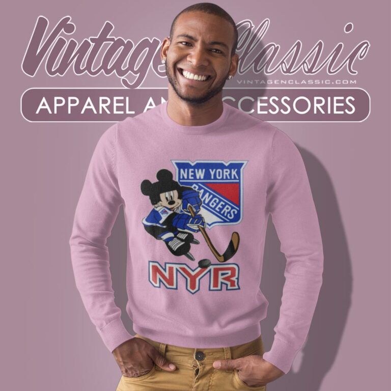New York Rangers Shirt Nhl Mickey Mouse Disney Hockey Sweatshirt New York Rangers Shirt Nhl Mickey Mouse Disney Hockey Sweatshirt