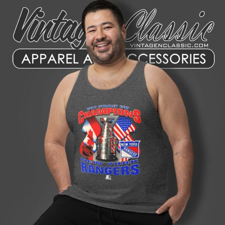 New York Rangers Shirt Stanley Cup 1994 Champions Hockey Tank Top Racerback New York Rangers Shirt Stanley Cup 1994 Champions Hockey Tank Top Racerback