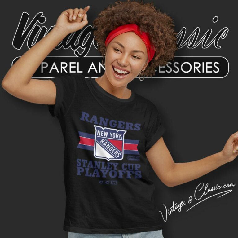 New York Rangers Stanley Cup Playoffs Women T Shirt 1 New York Rangers Stanley Cup Playoffs Women T Shirt 1