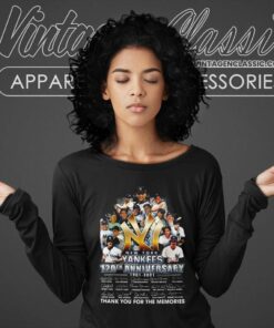 New York Yankees 120th Anniversary Long Sleeve Tee