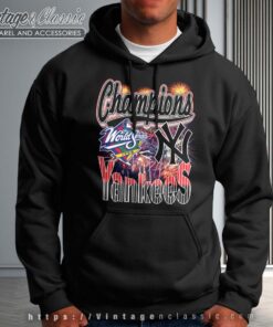 New York Yankees 1998 World Series Champions Black Hoodie