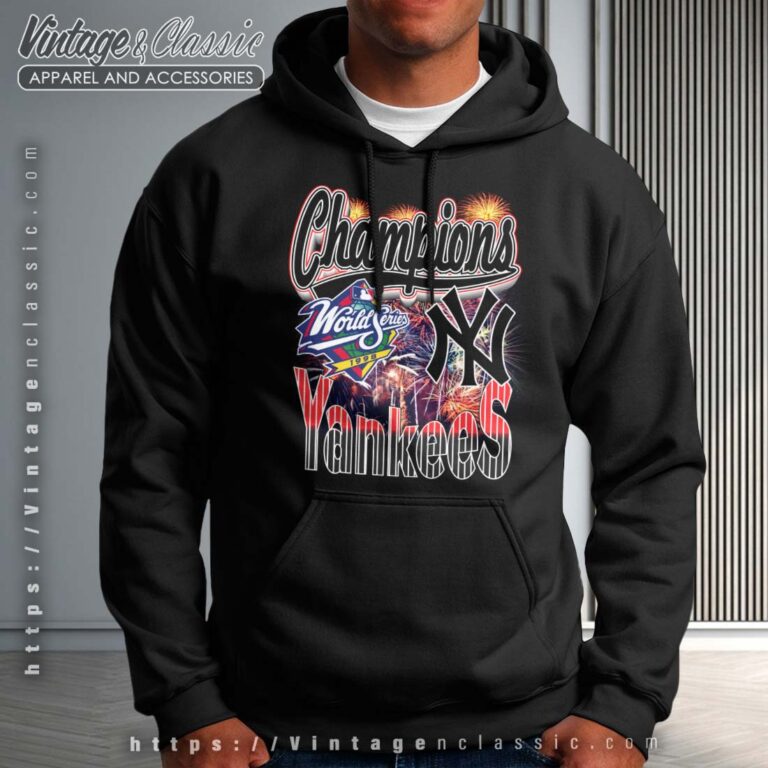 New York Yankees 1998 World Series Champions Black Hoodie New York Yankees 1998 World Series Champions Black Hoodie