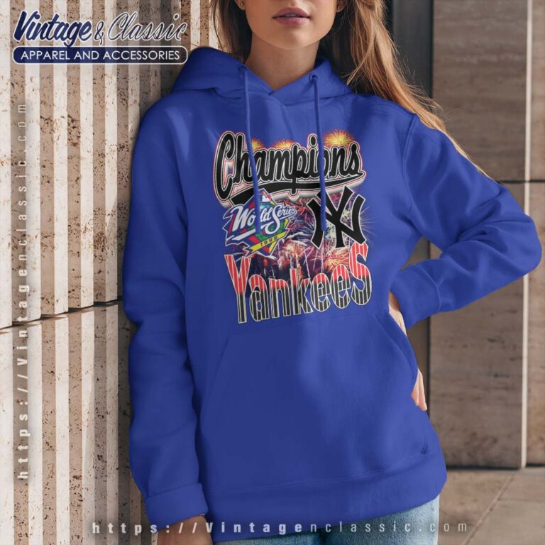 New York Yankees 1998 World Series Champions Royal Hoodie New York Yankees 1998 World Series Champions Royal Hoodie
