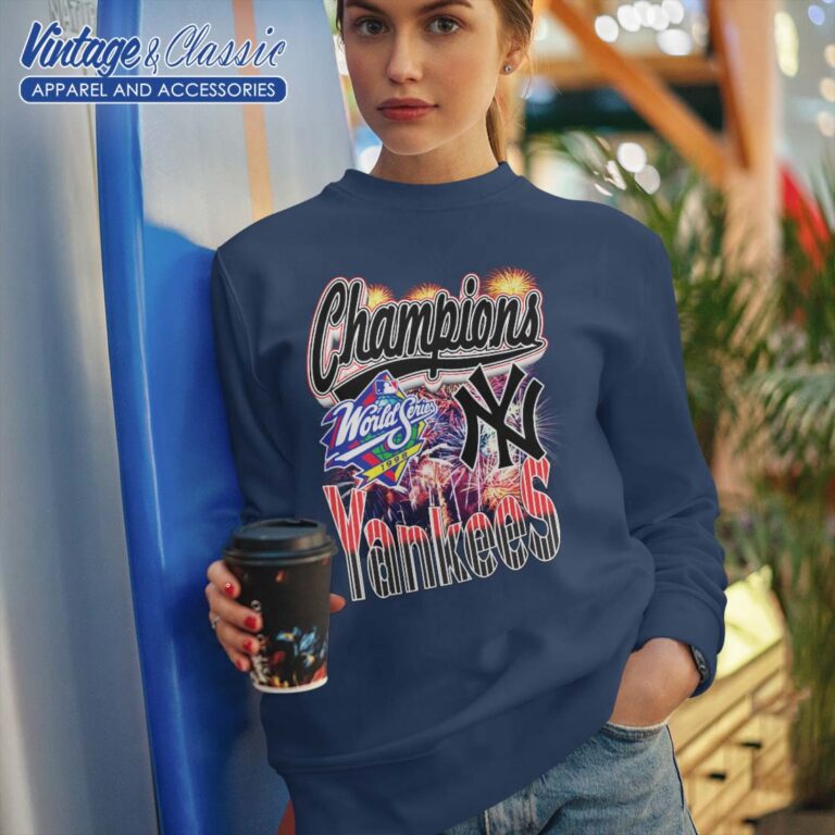 New York Yankees 1998 World Series Champions Sweatshirt New York Yankees 1998 World Series Champions Sweatshirt