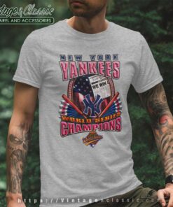 New York Yankees 96 World Series Champions Sport Grey