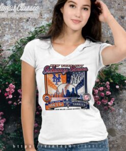 New York Yankees And New York Mets V Neck