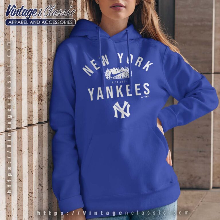 New York Yankees Baseball Nike MLB Royal Hoodie New York Yankees Baseball Nike MLB Royal Hoodie
