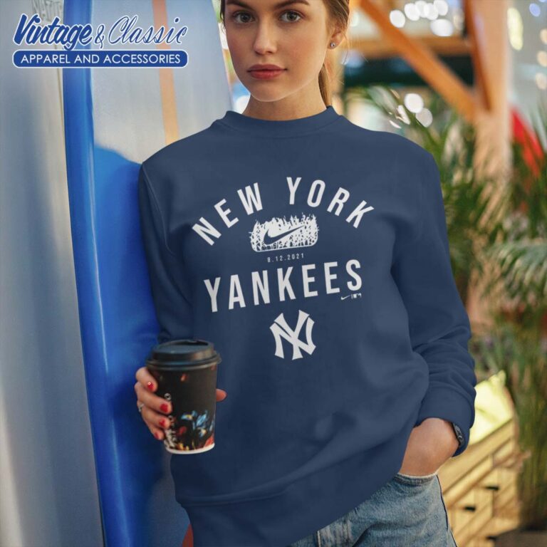New York Yankees Baseball Nike MLB navy Sweatshirt New York Yankees Baseball Nike MLB navy Sweatshirt