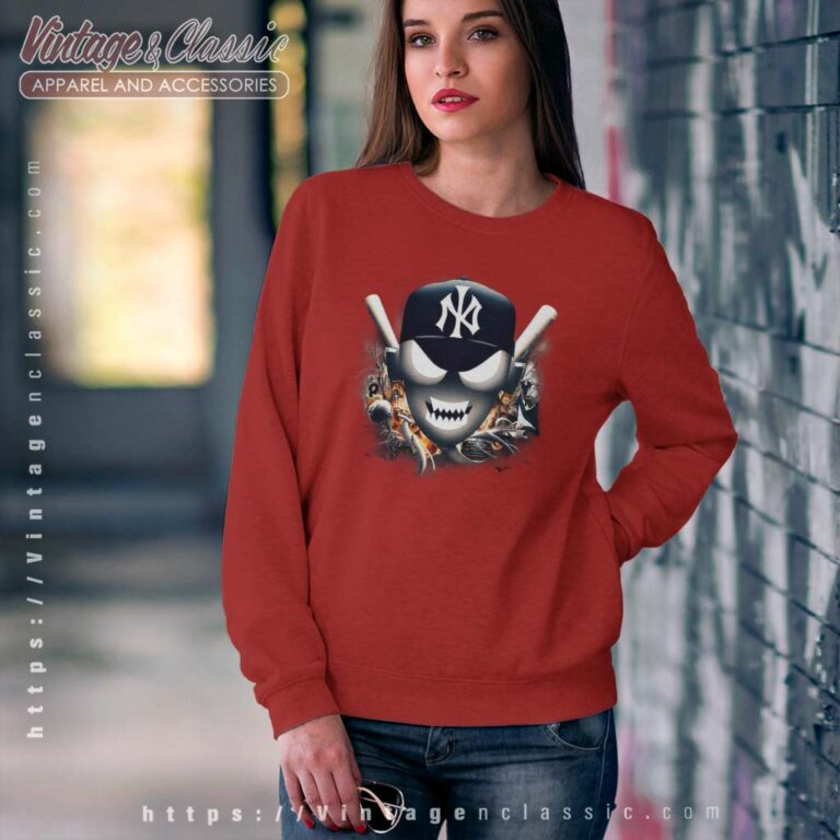 New York Yankees Halloween Mlb Baseball Sweatshirt New York Yankees Halloween Mlb Baseball Sweatshirt