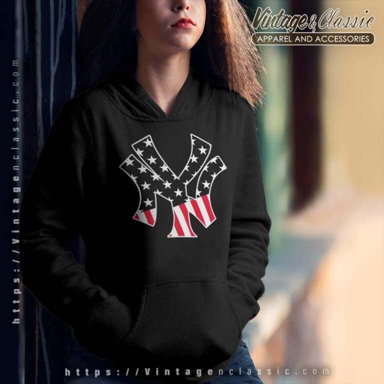 New York Yankees Mlb American Flag Hoodie New York Yankees Mlb American Flag Hoodie