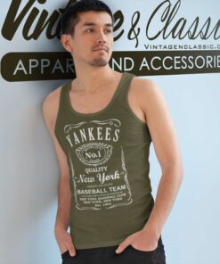 New York Yankees Whiskey Graphic Tank Top Racerback