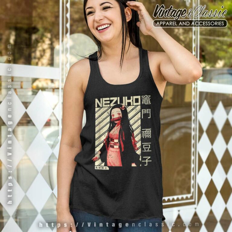 Nezuko Kamado Demon Slayers Tank Top Racerback Nezuko Kamado Demon Slayers Tank Top Racerback