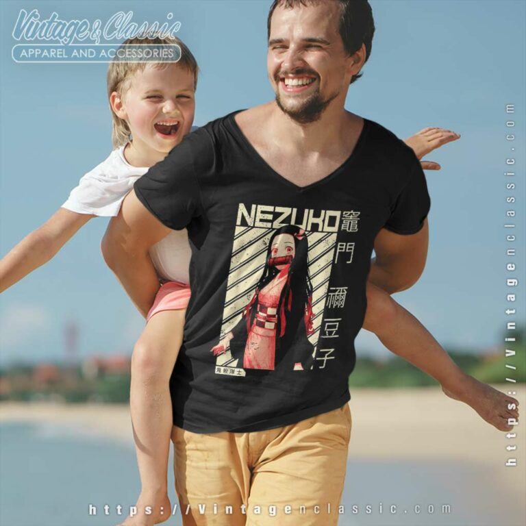 Nezuko Kamado Demon Slayers V Neck TShirt Nezuko Kamado Demon Slayers V Neck TShirt