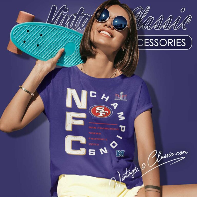 Nfc Champions Sf 49ers 2023 Women TShirt Nfc Champions Sf 49ers 2023 Women TShirt