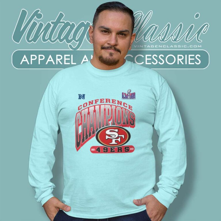 Nfc Conference Champions 49ers 2023 Long Sleeve Tee 1 Nfc Conference Champions 49ers 2023 Long Sleeve Tee 1