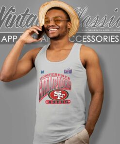 Nfc Conference Champions 49ers 2023 Tank Top Racerback 1
