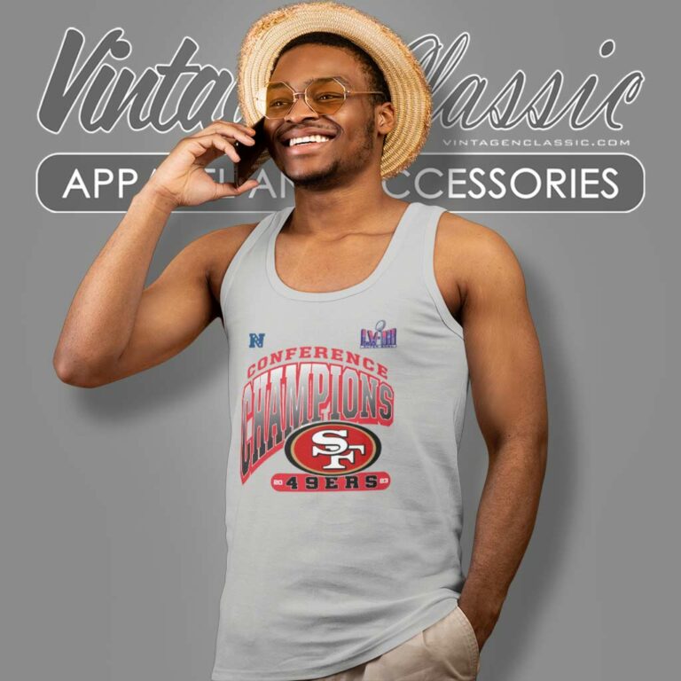 Nfc Conference Champions 49ers 2023 Tank Top Racerback 1 Nfc Conference Champions 49ers 2023 Tank Top Racerback 1