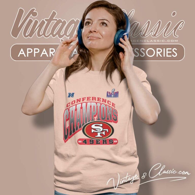 Nfc Conference Champions 49ers 2023 Women TShirt 1 Nfc Conference Champions 49ers 2023 Women TShirt 1