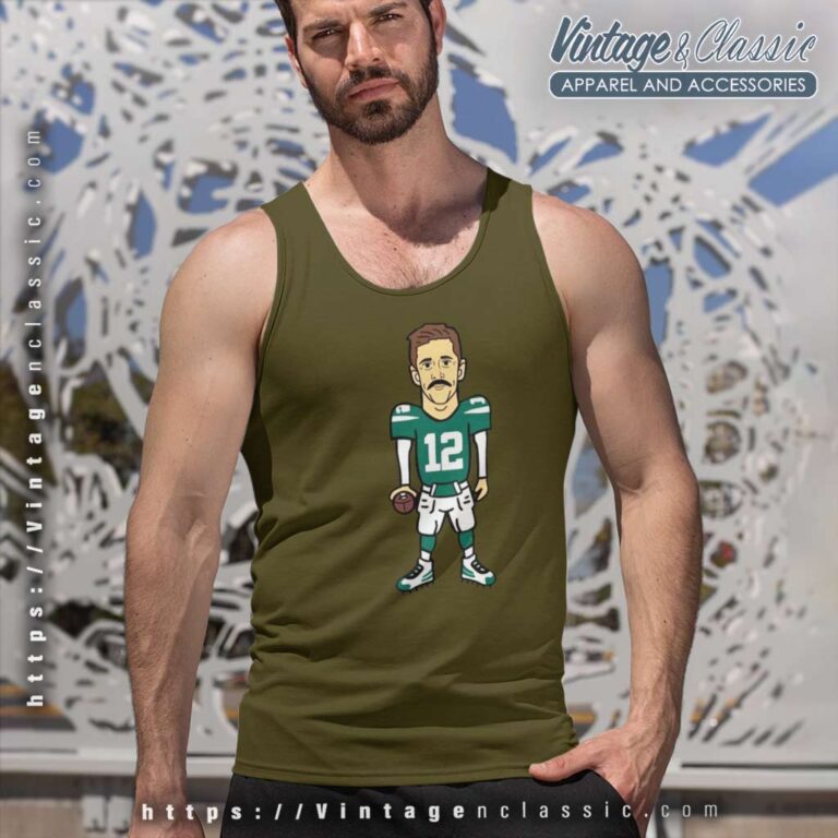 Nfl 12 Aaron Rodgers Football Shirt Tank Top Racerback Nfl 12 Aaron Rodgers Football Shirt Tank Top Racerback
