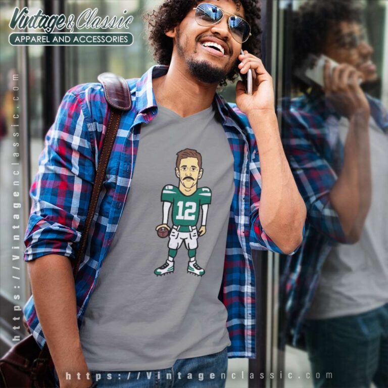 Nfl 12 Aaron Rodgers Football Shirt V Neck TShirt Nfl 12 Aaron Rodgers Football Shirt V Neck TShirt