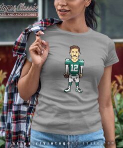 Nfl 12 Aaron Rodgers Football Shirt Women TShirt