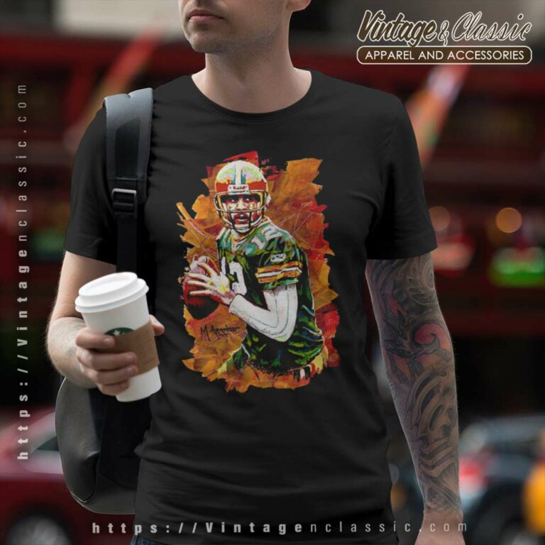 Nfl Aaron Rodgers Signature T Shirt Nfl Aaron Rodgers Signature T Shirt