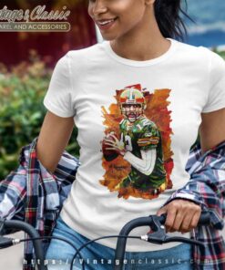 Nfl Aaron Rodgers Signature Women TShirt