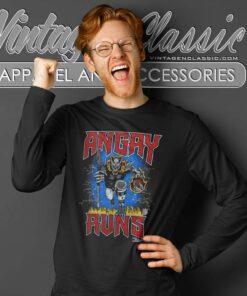 Nfl Angry Runs Shirt Good Morning Football Long Sleeve Tee
