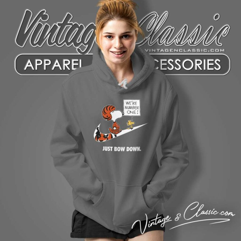 Nfl Bengals Snoopy Are Number One Shirt Nike Just Bow Down Hoodie Nfl Bengals Snoopy Are Number One Shirt Nike Just Bow Down Hoodie