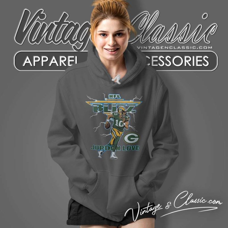 Nfl Blitz Packers Jordan Love Hoodie Nfl Blitz Packers Jordan Love Hoodie