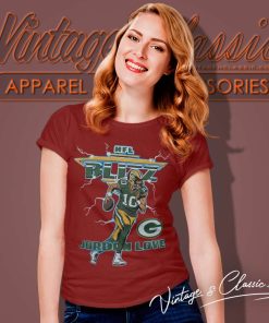 Nfl Blitz Packers Jordan Love Women TShirt