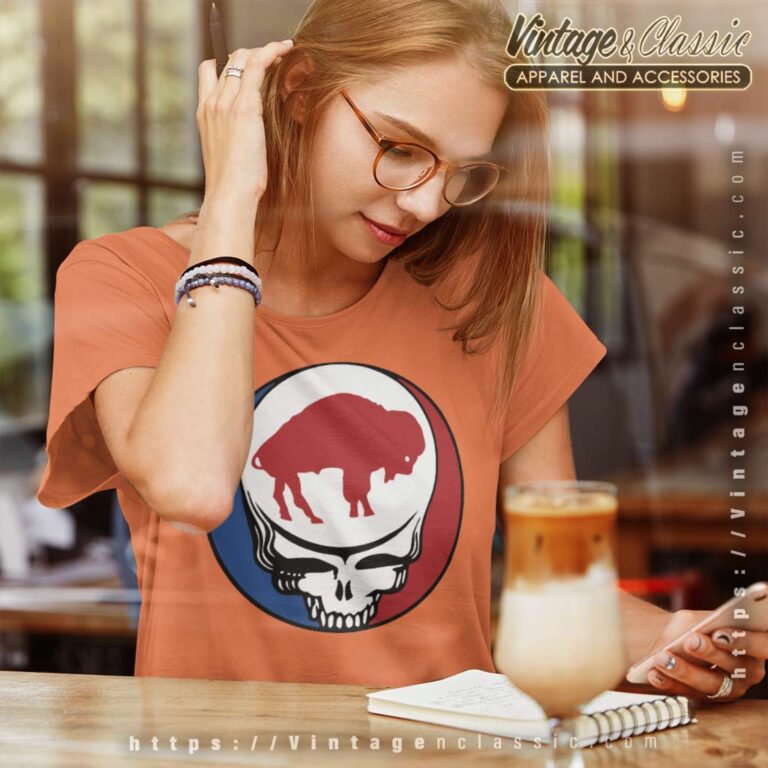 Nfl Buffalo Bills Grateful Dead Steal Your Face Women TShirt Nfl Buffalo Bills Grateful Dead Steal Your Face Women TShirt