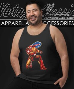 Nfl Buffalo Bills Iron Man Comics Tank Top Racerback